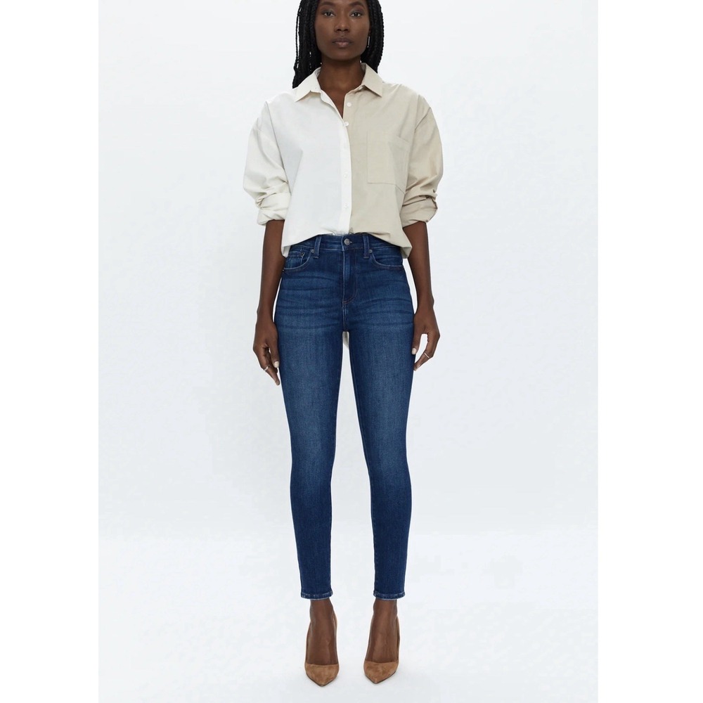 Pistola Aline High Rise Skinny Denim Jeans Boho Skater Grunge Whimsigoth Size 33